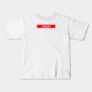 Jetski // Red Box Logo Kids T-Shirt